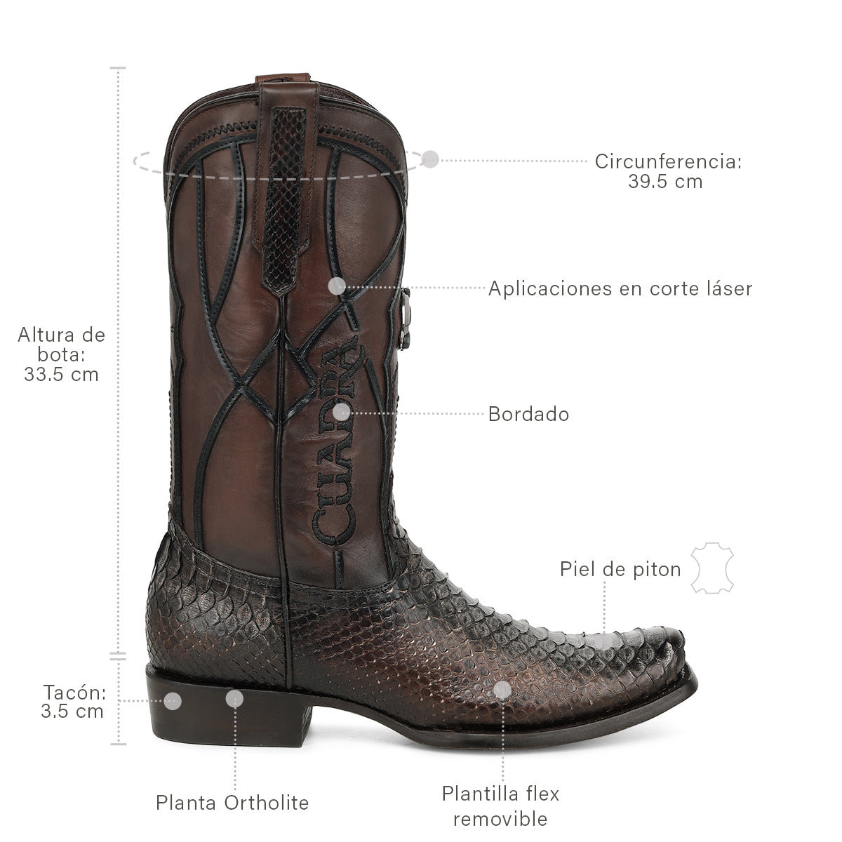 Men Cuadra Python Boot CC307