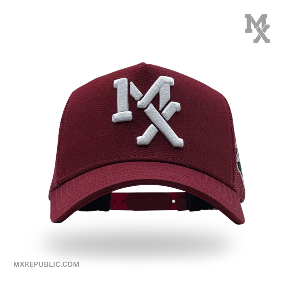 MX Baseball Cap Merlot Trucker MX2007