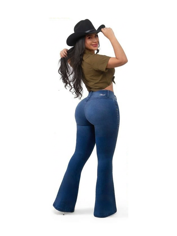 Women Black Jean BW-7306
