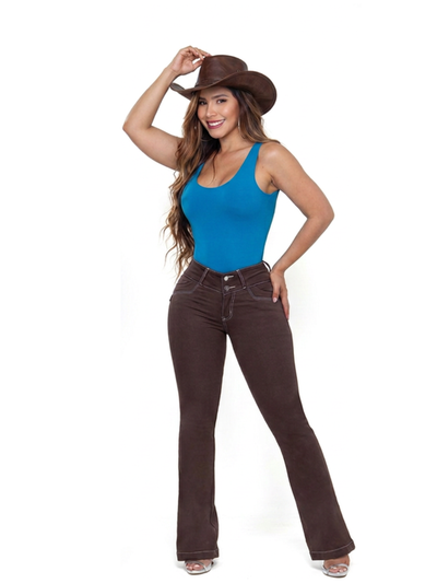 Women Black Jean BW-6937
