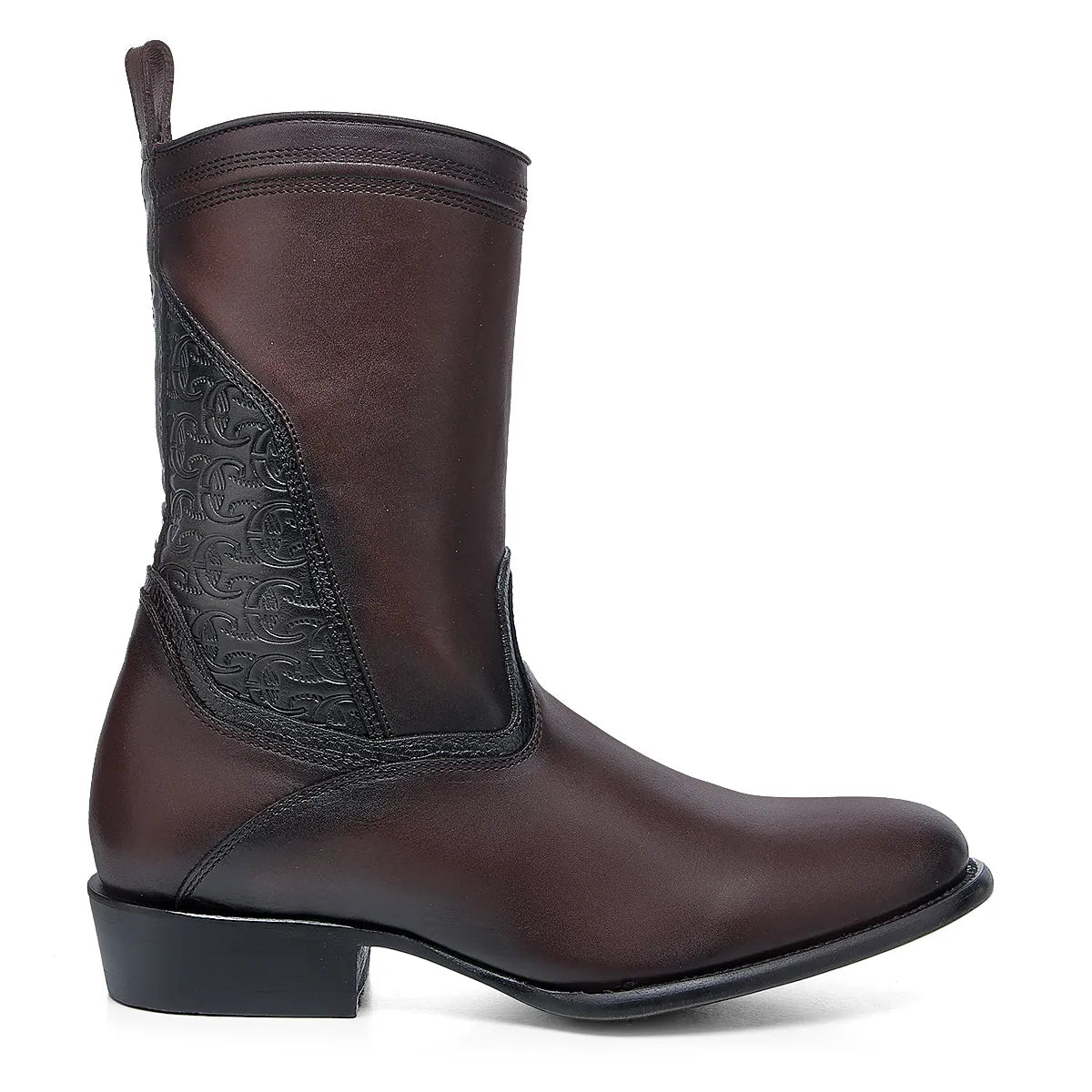 Dark Brown Boots for Men - Versatile Style in Deep Chocolate Color - Men Cuadra Boot CU860 - El Rodeo Western Boutique