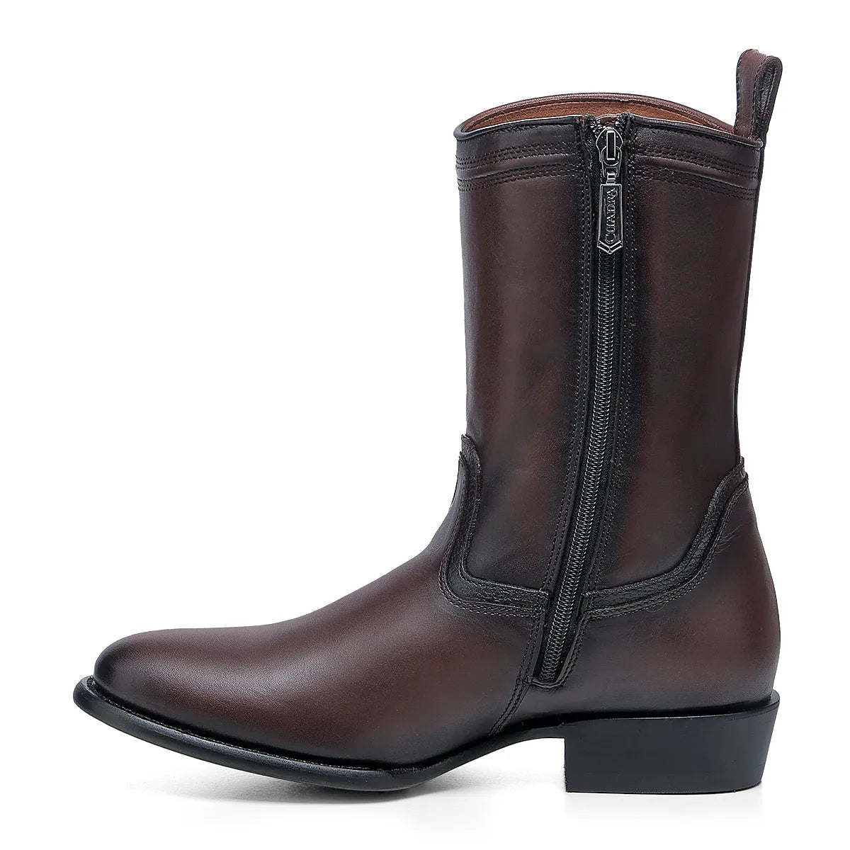 Dark Brown Boots for Men - Versatile Style in Deep Chocolate Color - Men Cuadra Boot CU860 - El Rodeo Western Boutique