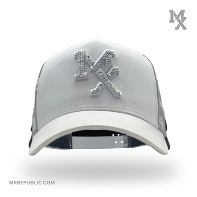 MX Baseball Cap White Diamonds Limited Edition MX5010