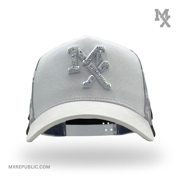 MX Baseball Cap White Diamonds Limited Edition MX5010