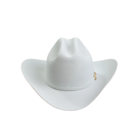 30X Opulento Platinum Larry Mahans Fur Felt Hat