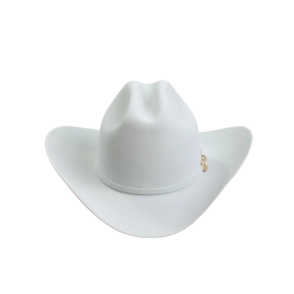 30X Opulento Platinum Larry Mahans Fur Felt Hat