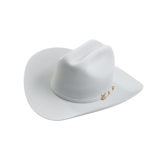 30X Opulento Platinum Larry Mahans Fur Felt Hat