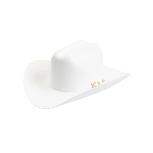 30X Opulento White Larry Mahans Fur Felt Hat