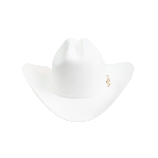 30X Opulento White Larry Mahans Fur Felt Hat