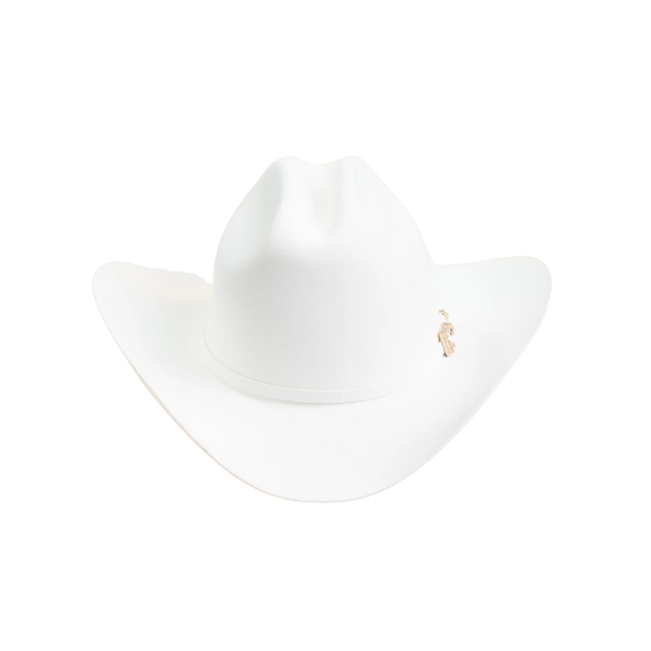 30X Opulento White Larry Mahans Fur Felt Hat