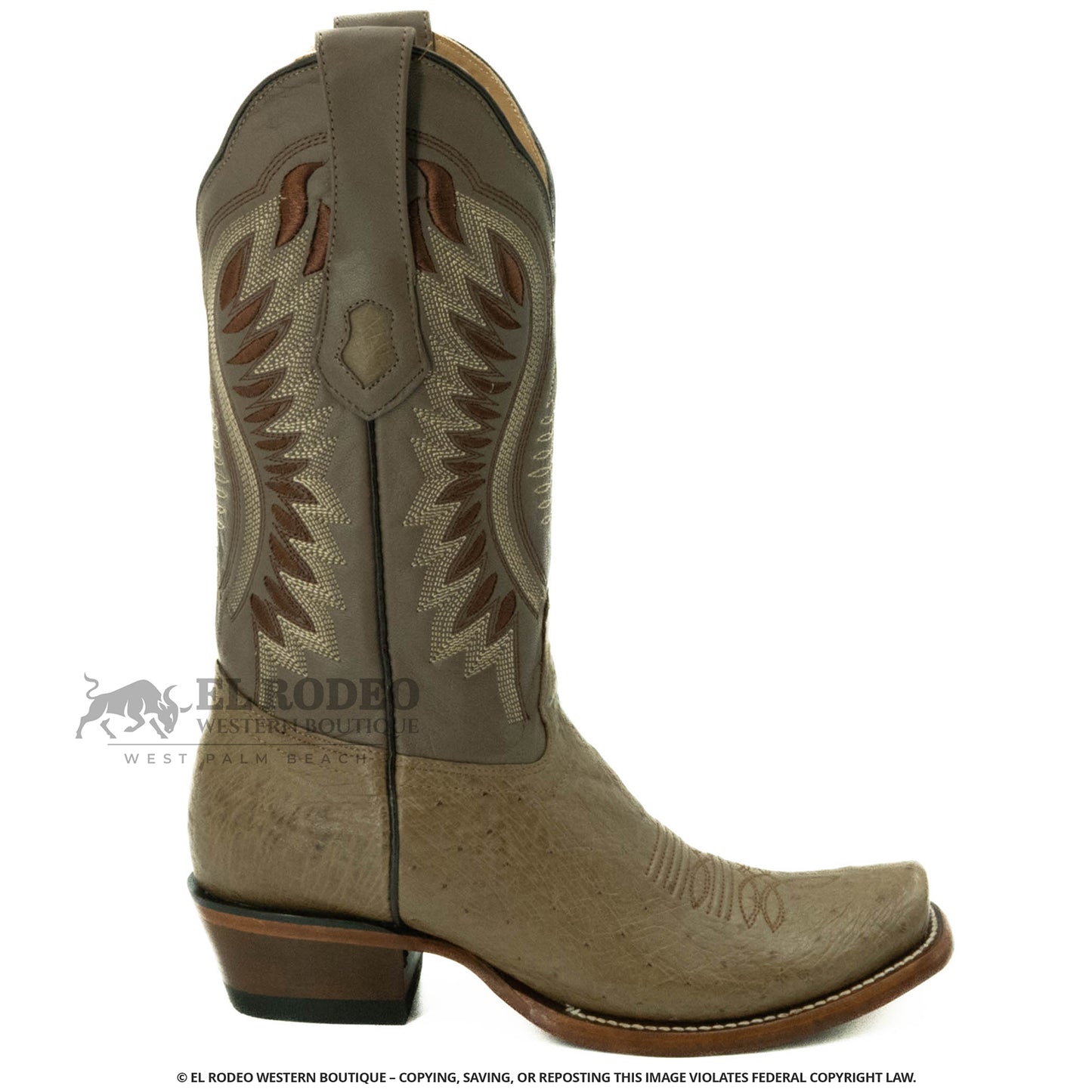 Women Los Altos Ostrich Boot H39N9765