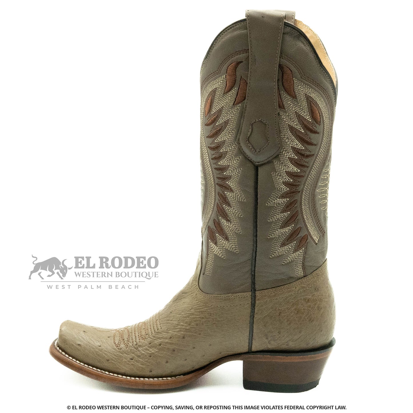 Women Los Altos Ostrich Boot H39N9765