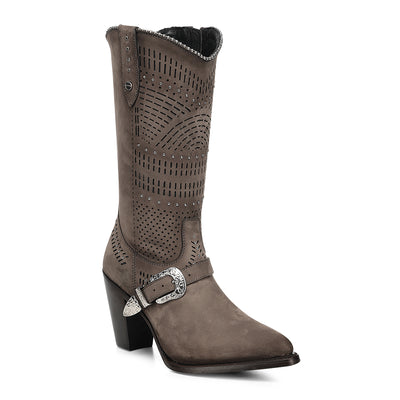 Women Cuadra Cowhide Zipper Boot CC323