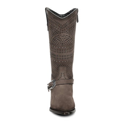 Women Cuadra Cowhide Zipper Boot CC323