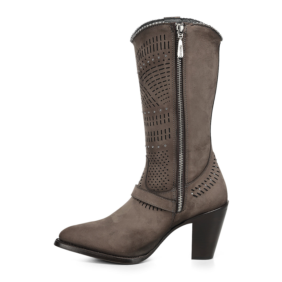 Women Cuadra Cowhide Zipper Boot CC323