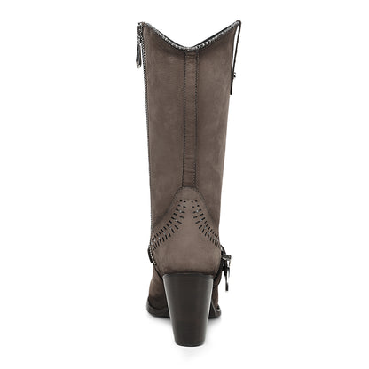 Women Cuadra Cowhide Zipper Boot CC323