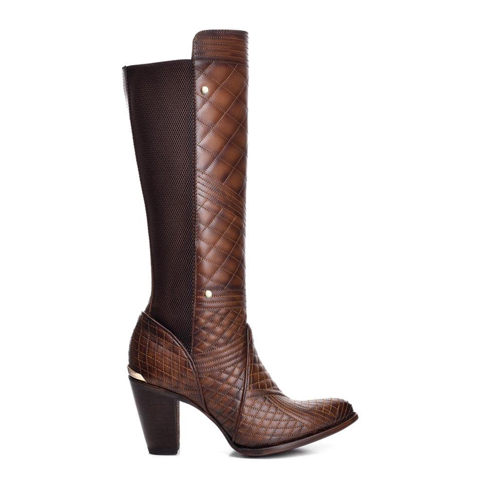 Durable & Chic: Cuadra Bovine Leather Knee High Boots - Women Cuadra Boot CU402 - El Rodeo Western Boutique