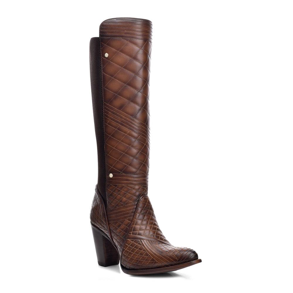 Durable & Chic: Cuadra Bovine Leather Knee High Boots - Women Cuadra Boot CU402 - El Rodeo Western Boutique