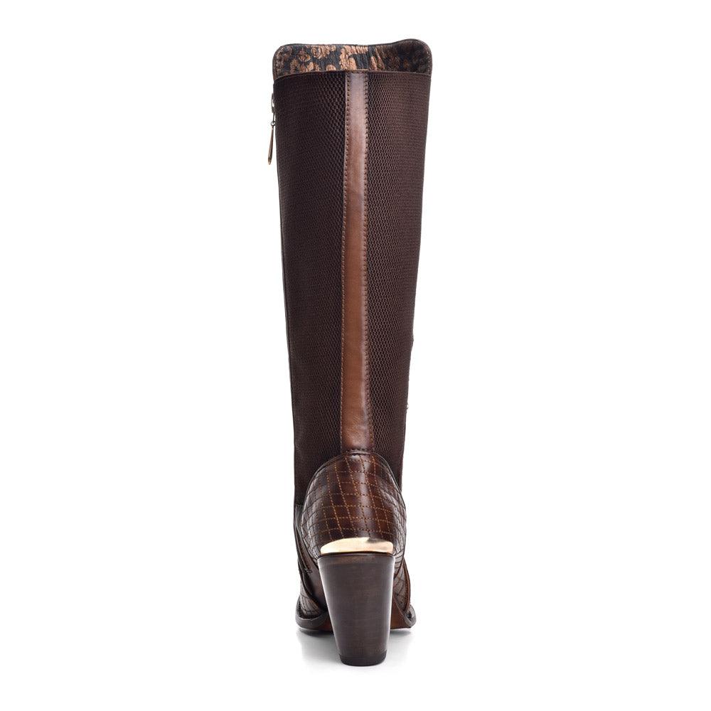 Durable & Chic: Cuadra Bovine Leather Knee High Boots - Women Cuadra Boot CU402 - El Rodeo Western Boutique