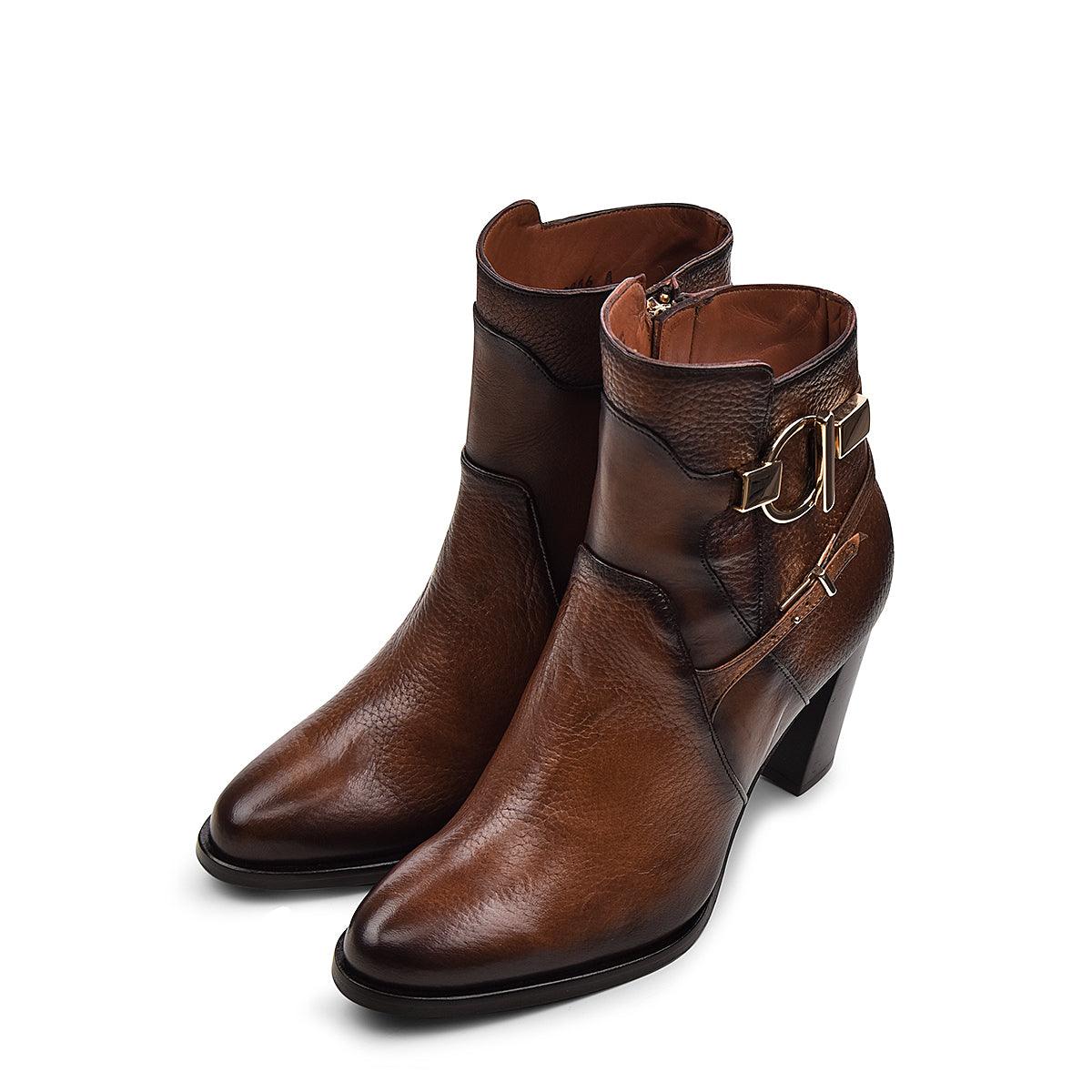 Deer Leather Boots for Women - Franco Cuadra FC535 - El Rodeo Western Boutique