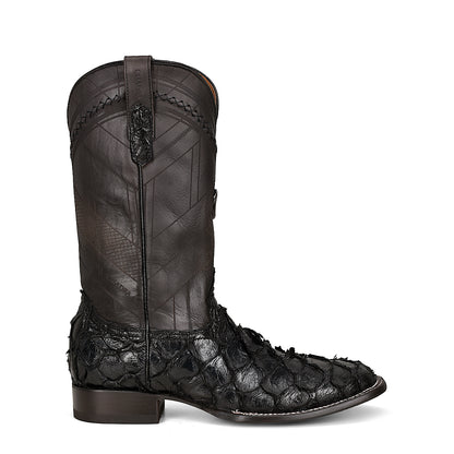 Black Poison Pirarucu Boots - Men Cuadra Boot CU787