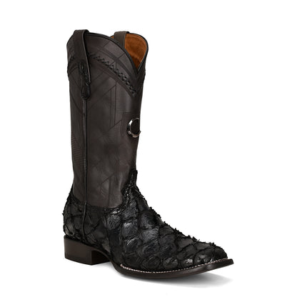 Black Poison Pirarucu Boots - Men Cuadra Boot CU787