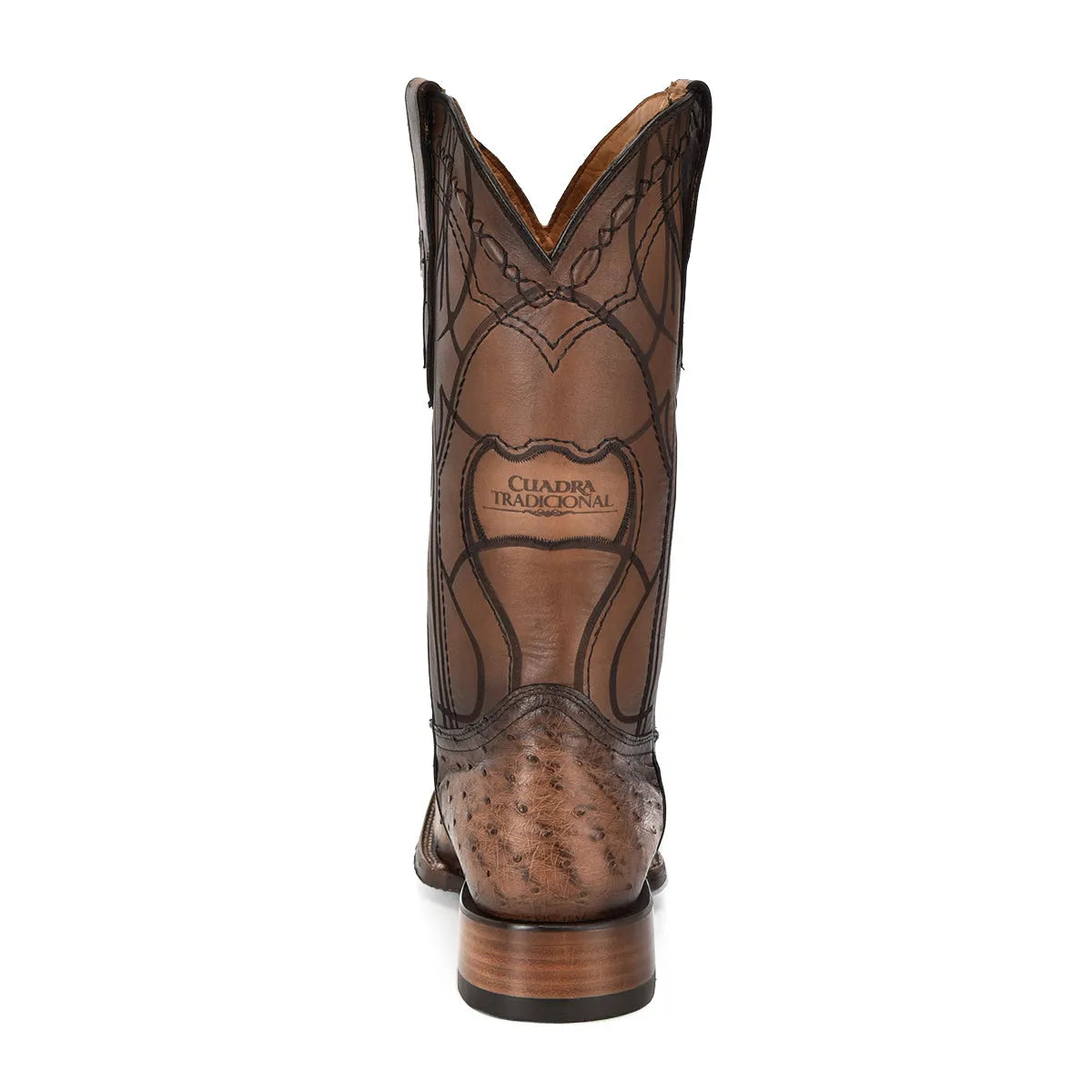 Unmatched Craftsmanship in Cuadra Men’s Full-Quill Ostrich Laser Boots - Men Cuadra Boot CU744 - El Rodeo Western Boutique