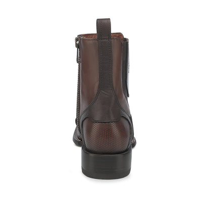 Exotic Ankle Boot, Square Toe - Men Cuadra Boot CU892