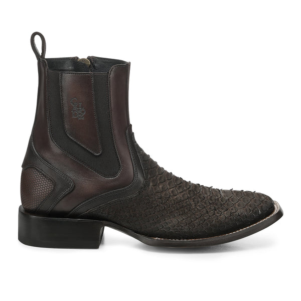 Men Cuadra Python Zipper Boot CC284