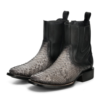 Men Cuadra Python Zipper Boot CC283