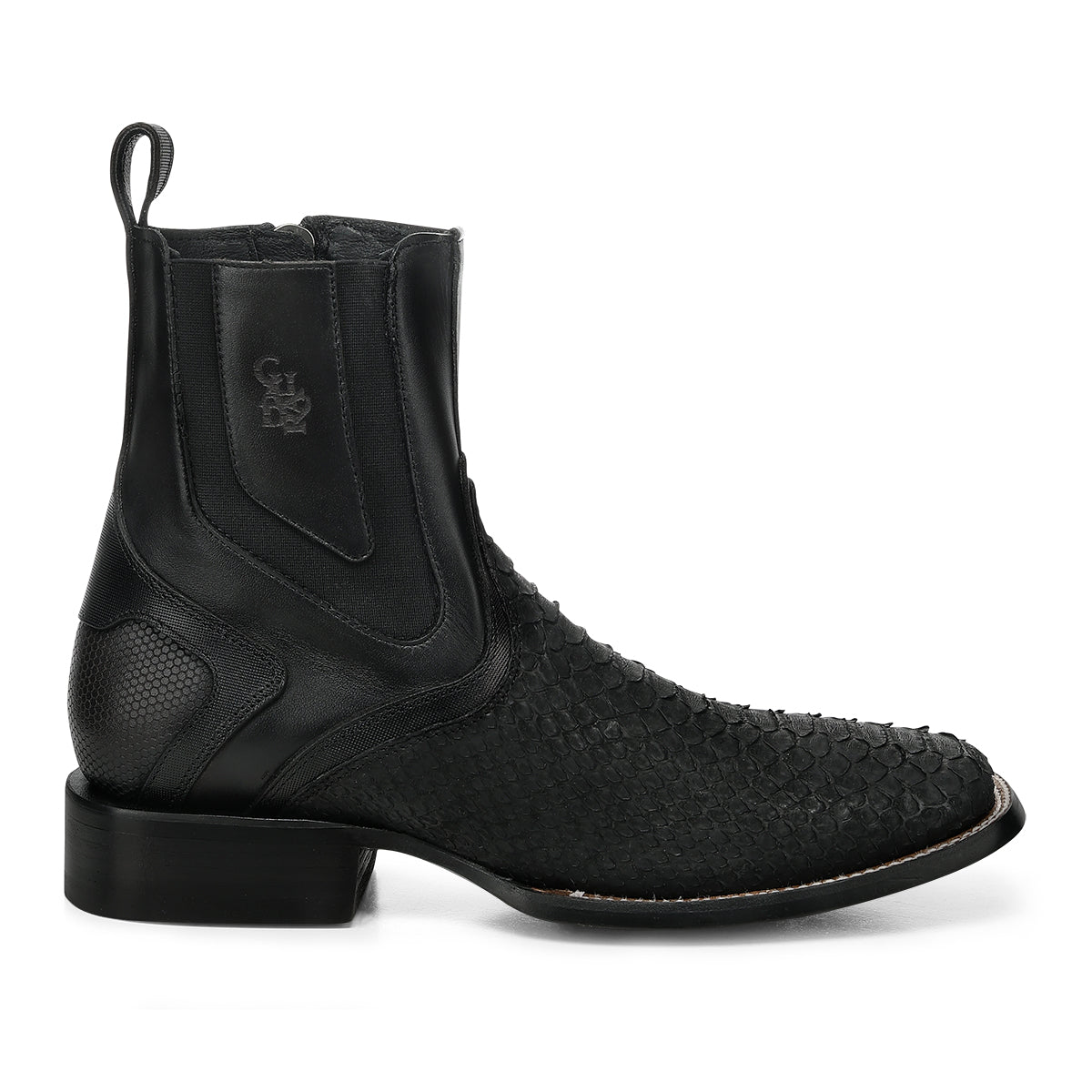 Men Cuadra Python Zipper Boot CC285