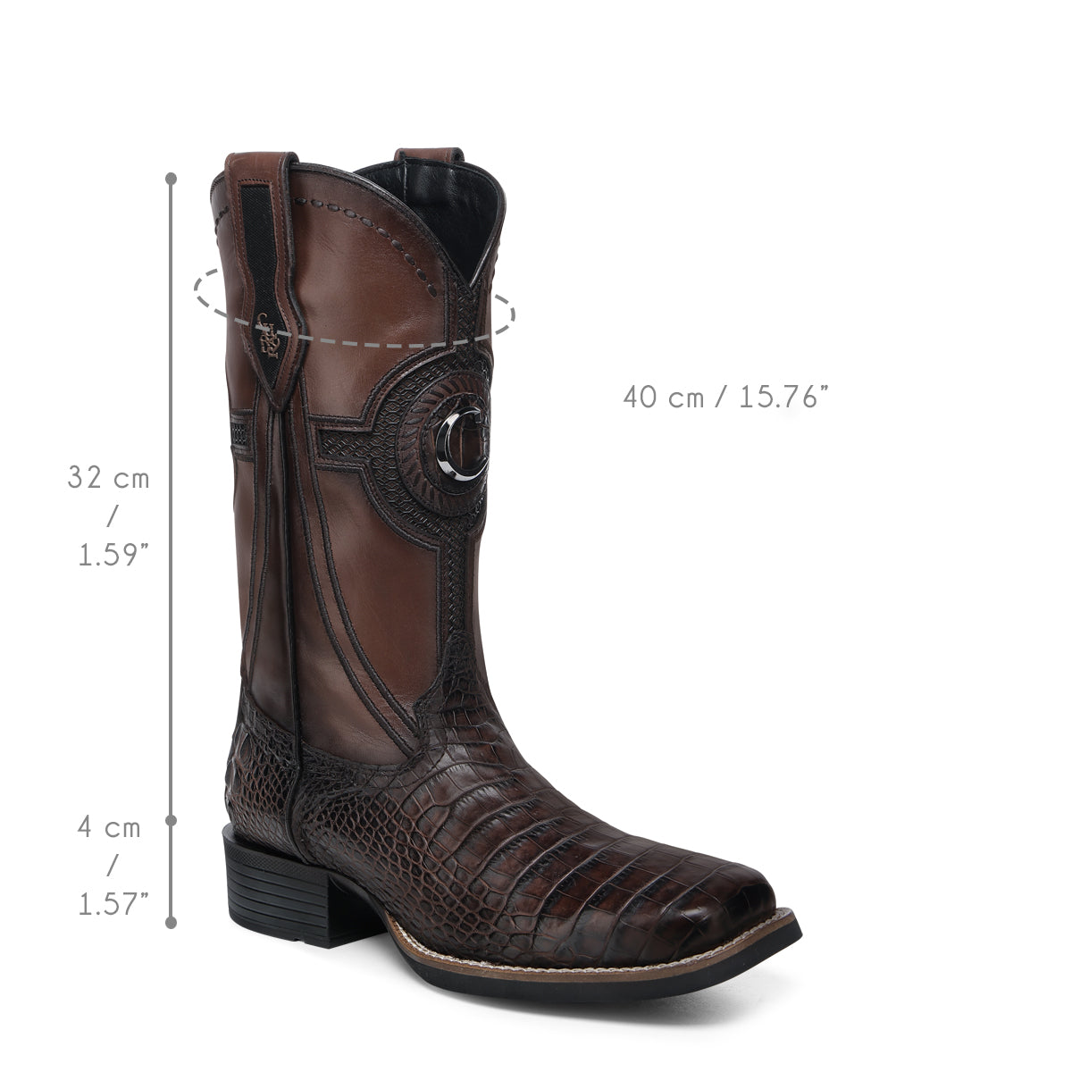 Men Cuadra Alligator Boot CC202-L