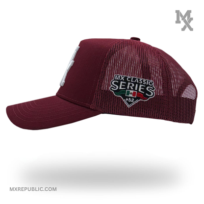 MX Baseball Cap Merlot Trucker MX2007