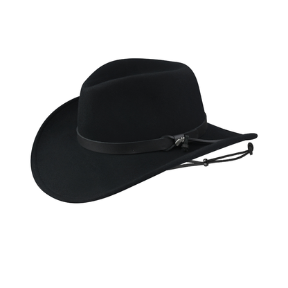 Men Bailey Felt Hat Black 4204 Morgan