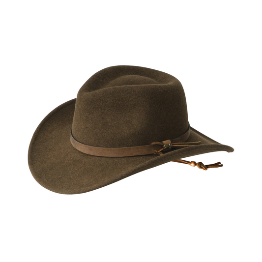 Men Bailey Felt Hat Olive 4204 Morgan