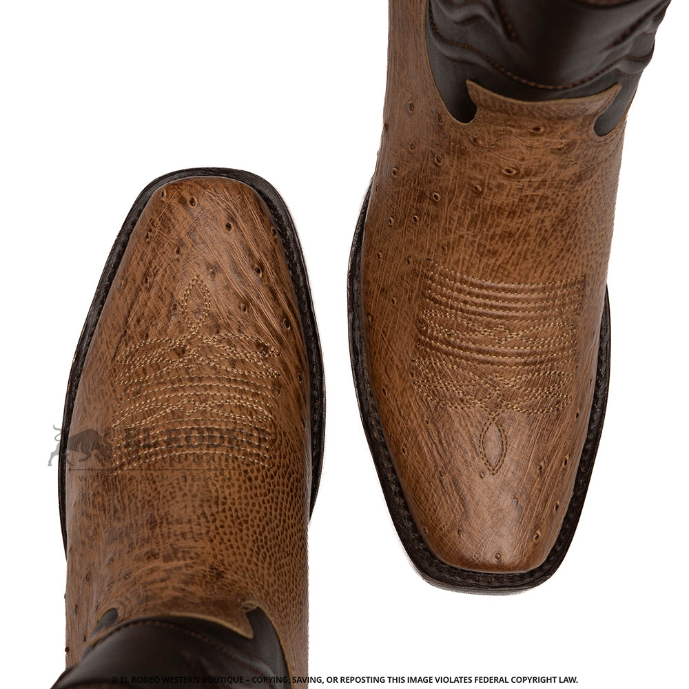 Men King Exotic Ostrich Boot H4749772