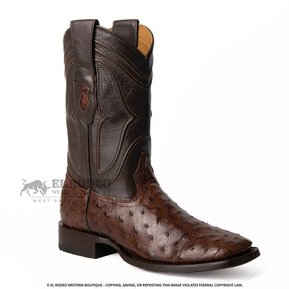Men King Exotic Ostrich Boot H4820360