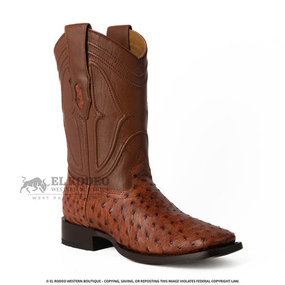 Men King Exotic Ostrich Boot H4820364