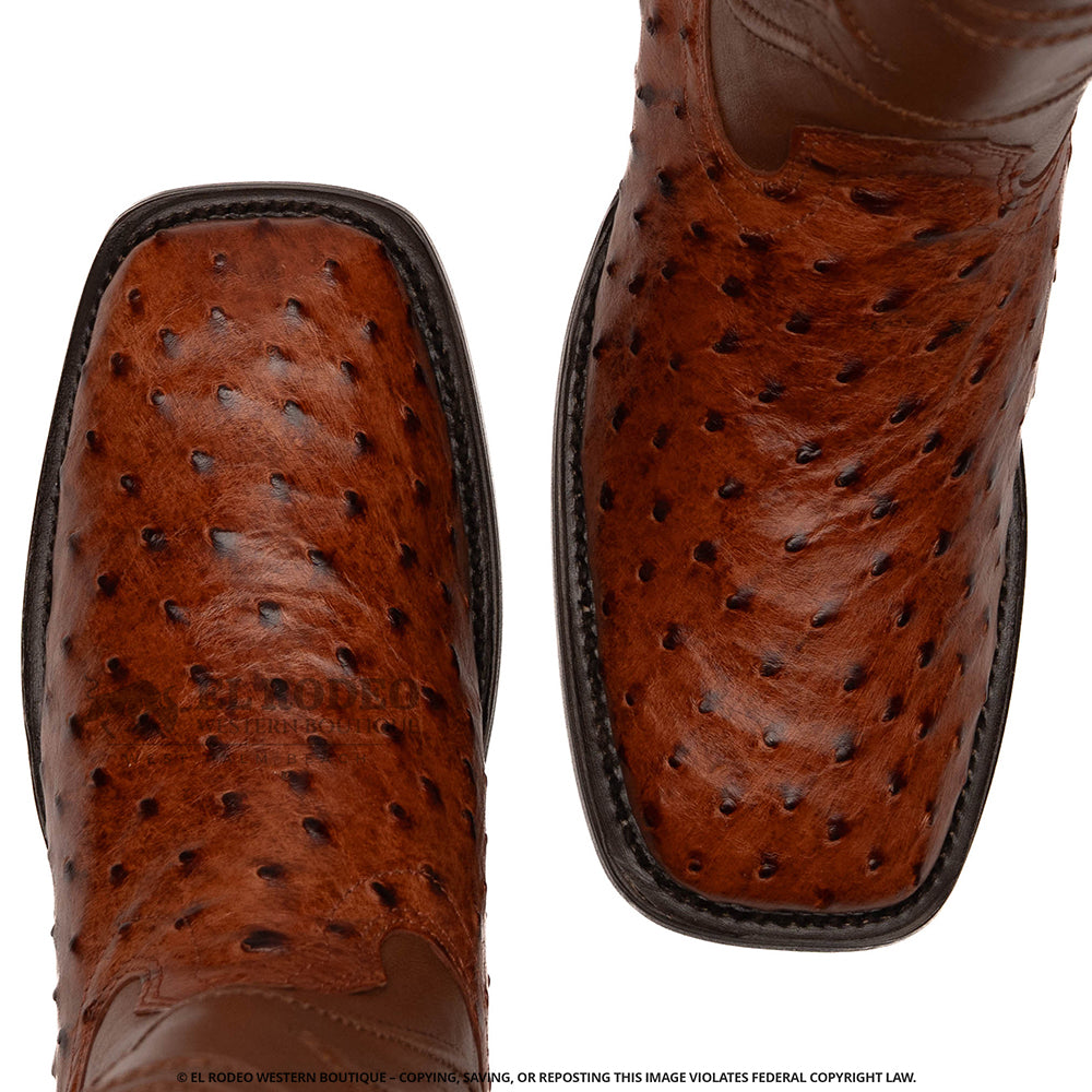 Men King Exotic Ostrich Boot H4820364