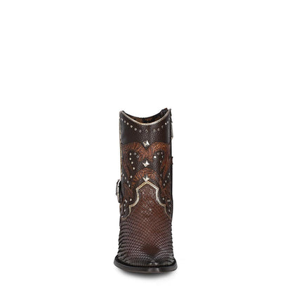 Bold Fashion Starts Here: Women Cuadra Boot Python Leather Short Boots - Women Cuadra Boot CU644 - El Rodeo Western Boutique