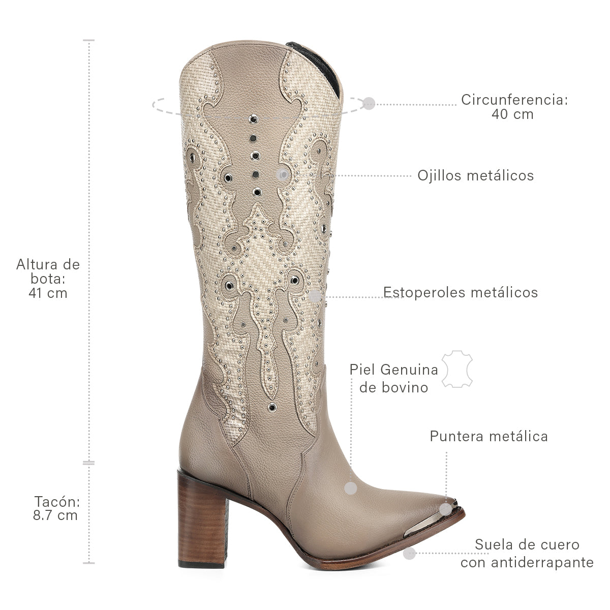 Women Cuadra Cowhide Boot CC280
