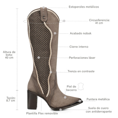 Women Cuadra Cowhide Boot CC335
