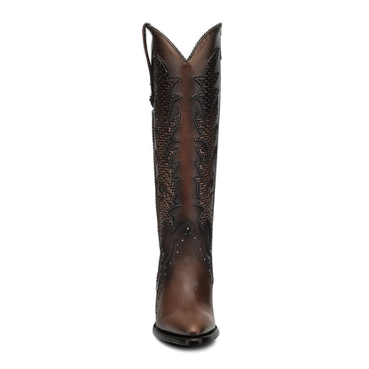 Women Cuadra Cowhide Zipper Boot CC338