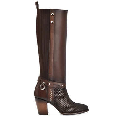 Brown Tall Boots Womens Style: Handmade Elegance Meets Everyday Versatility - Women Cuadra Boot CU774 - El Rodeo Western Boutique