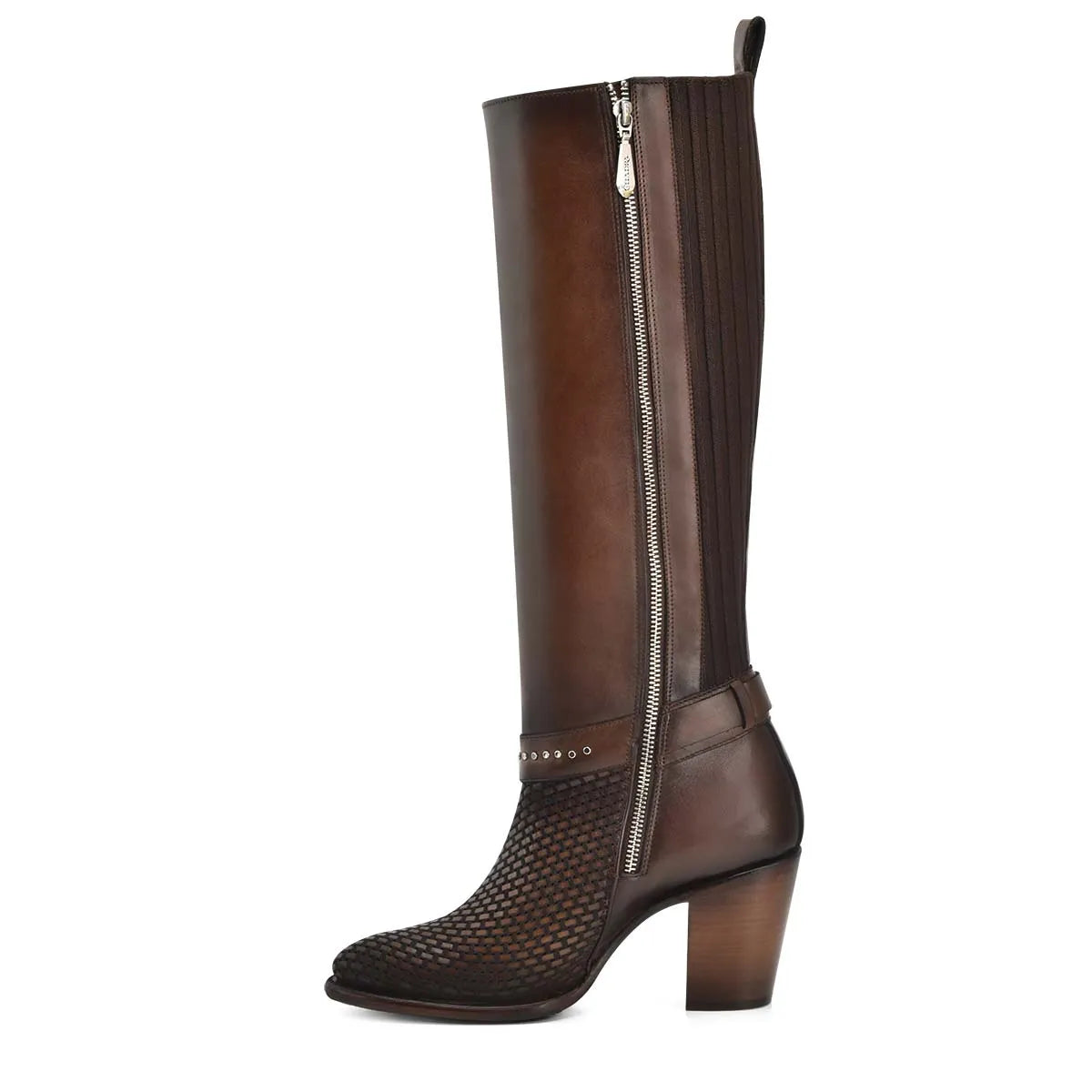 Brown Tall Boots Womens Style: Handmade Elegance Meets Everyday Versatility - Women Cuadra Boot CU774 - El Rodeo Western Boutique