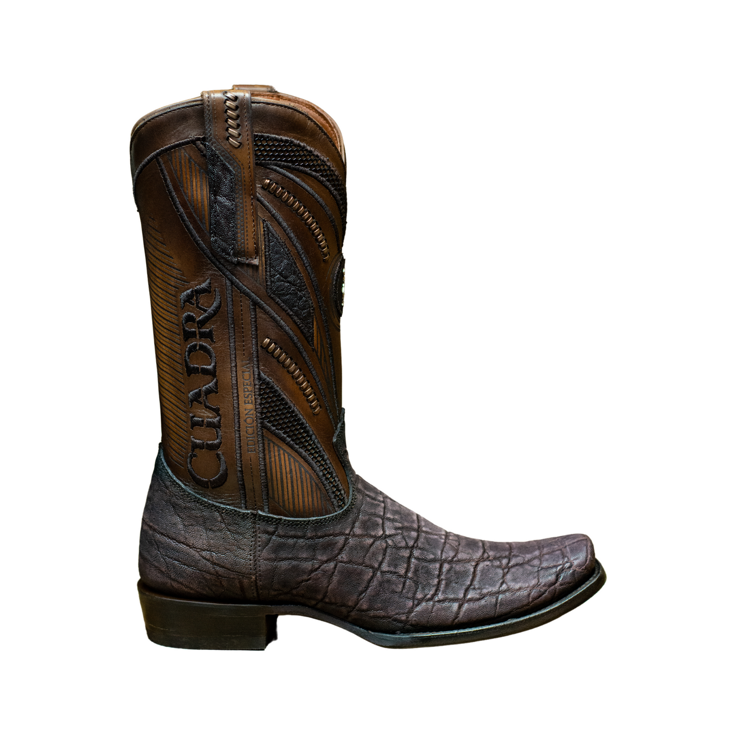 Imperio Cuadra Brown Elephant Boots - Men Cuadra Boot CU740