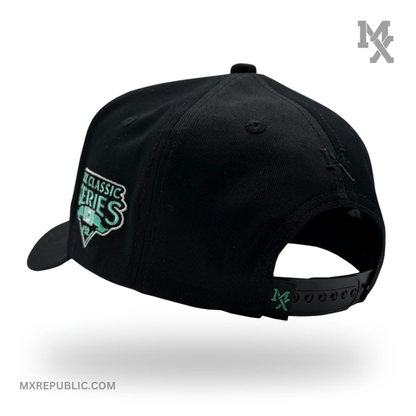 MX Baseball Cap Black Mint MX1016