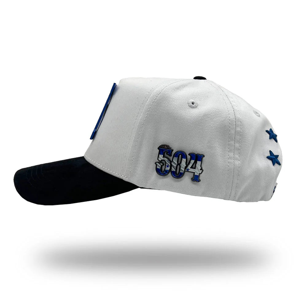 MX Baseball Cap Honduras 504 White Premium