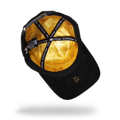 MX Baseball Cap Gold Black Diamonds Deluxe Full Set