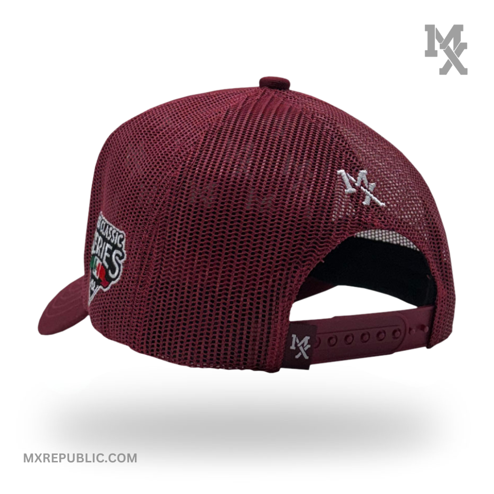 MX Baseball Cap Merlot Trucker MX2007